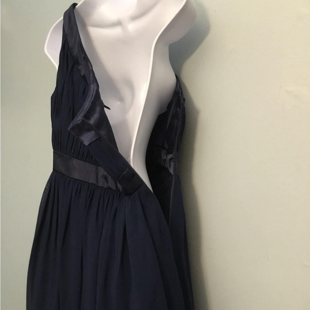 Bari Jay One-Shoulder Navy Dress - Picture 4 of 14